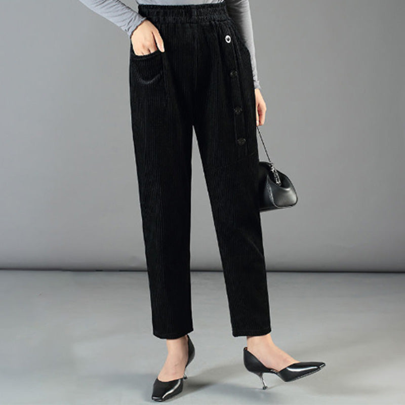 Oliwia – stylowe spodnie z wysokim stanem dla komfortu i elegancji